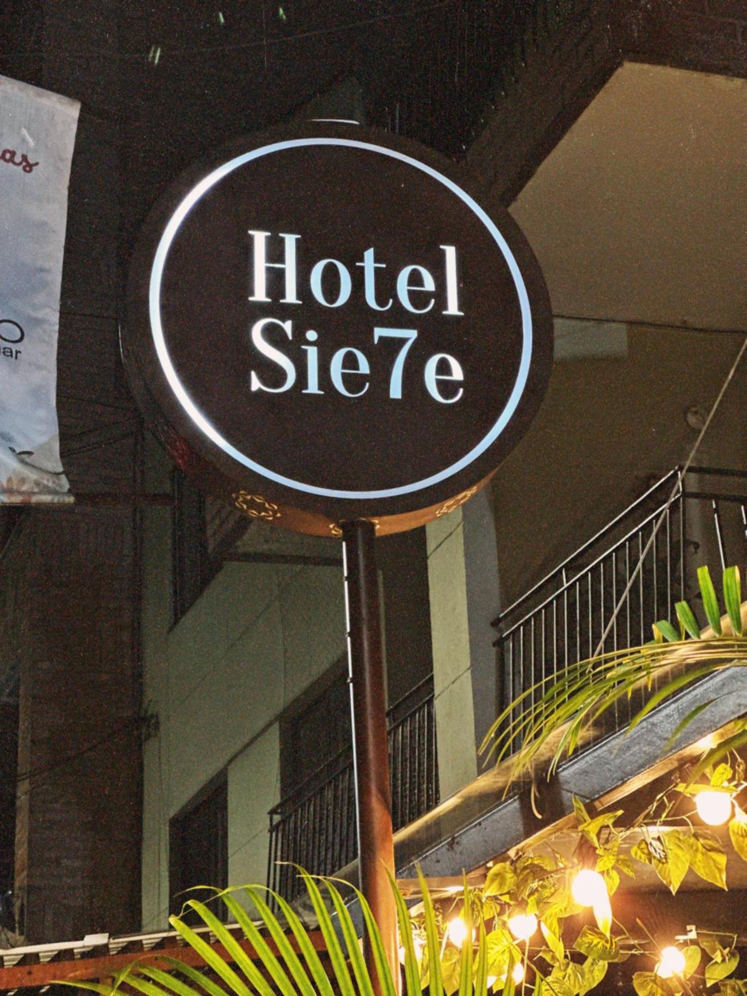 Hotel Sie7E Medellín Exteriér fotografie
