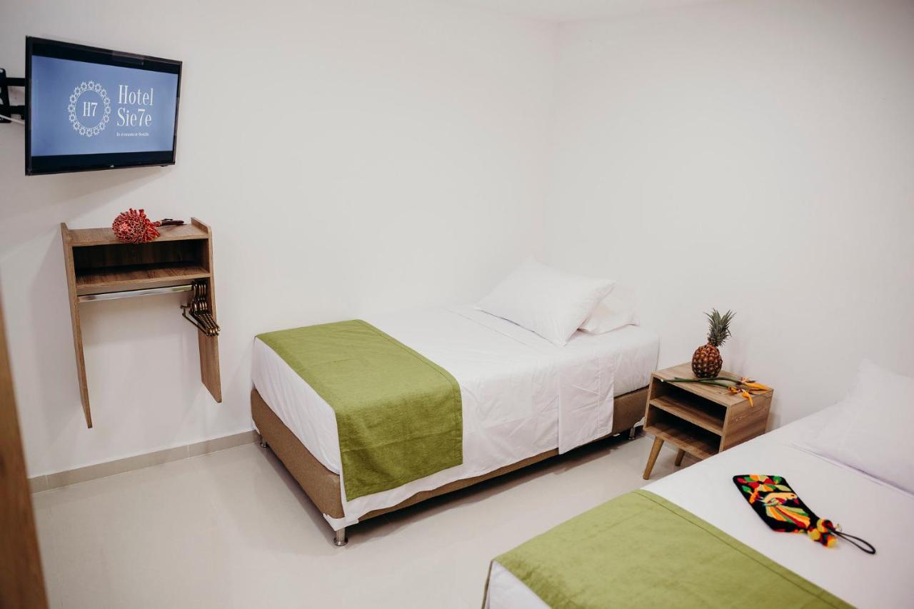 Hotel Sie7E Medellín Exteriér fotografie
